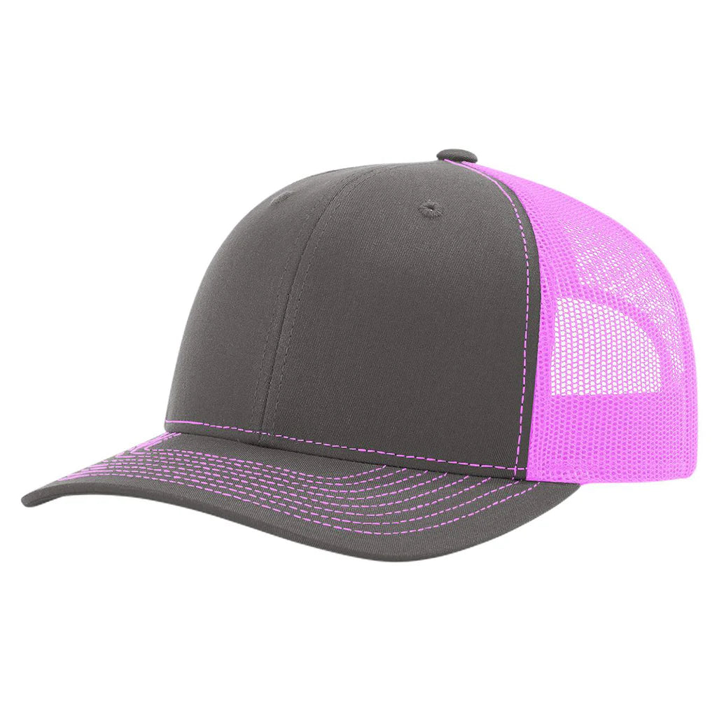 Charcoal/Neon Pink Richardson 112