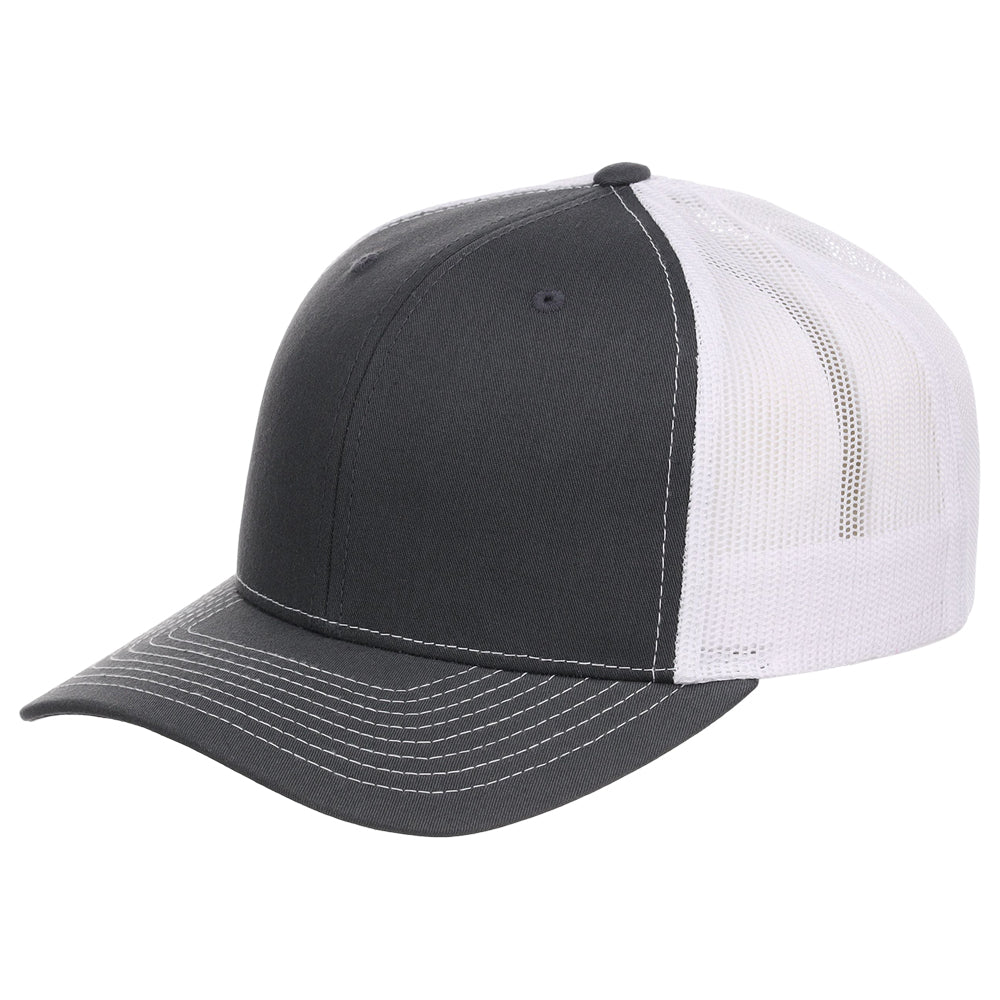 Charcoal/White Richardson 112 front view
