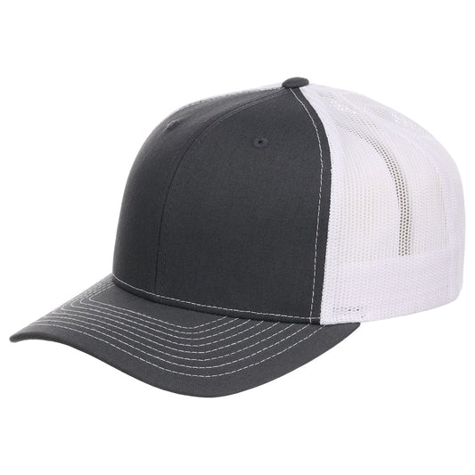 Charcoal/White Richardson 112 front view