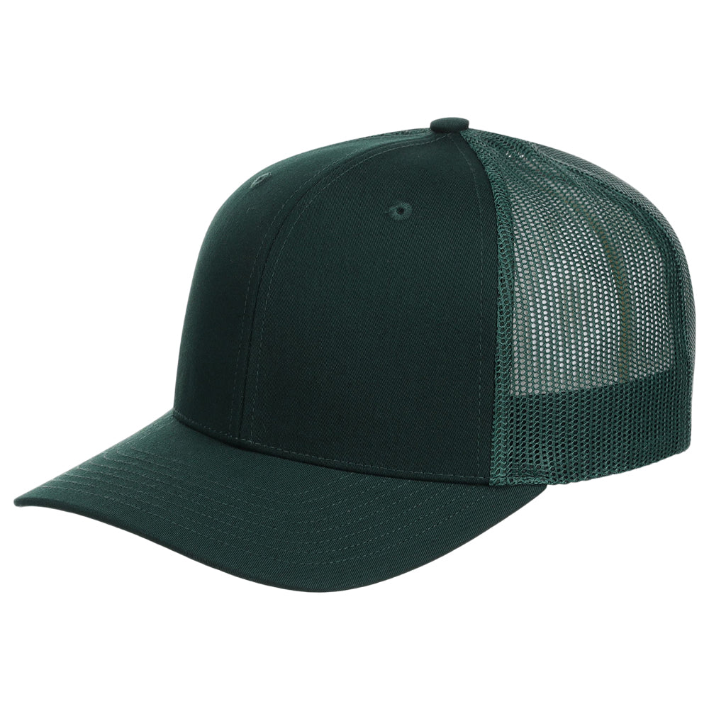Dark Green/Dark Green Richardson 112 front view