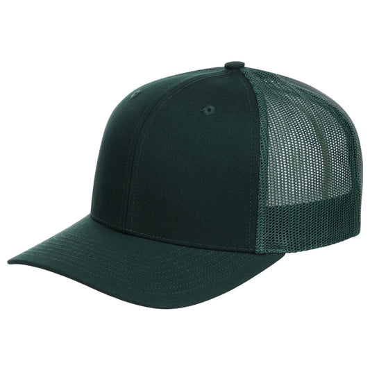 Dark Green/Dark Green Richardson 112 front view