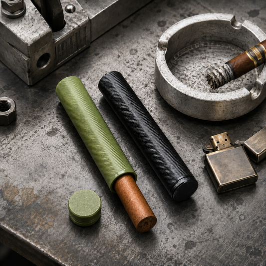 3D Printed PETG Cigar Tube – 2-Pack