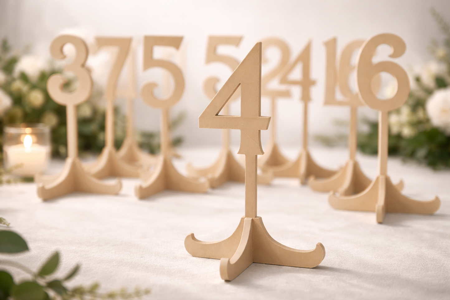 Reusable Table Numbers