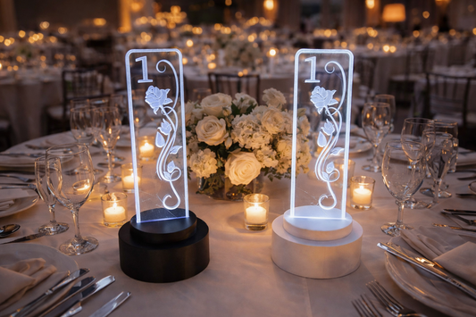 LED Table Numbers
