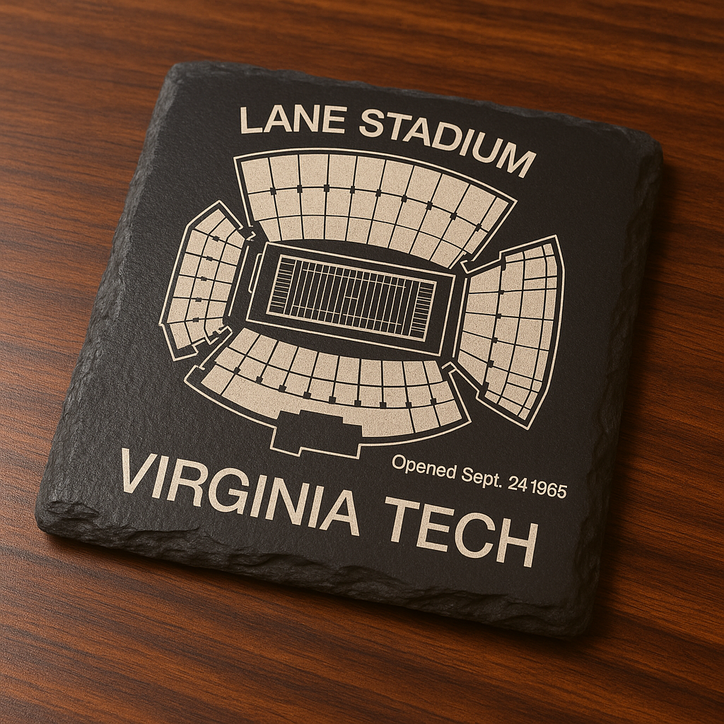 VA Tech Stadium Coasters
