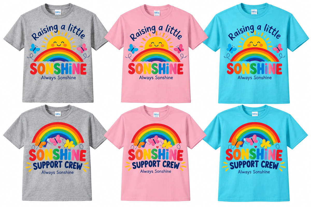 Always Sonshine Adult Fundraising Shirt