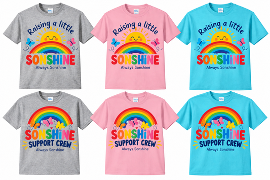 Always Sonshine Adult Fundraising Shirt